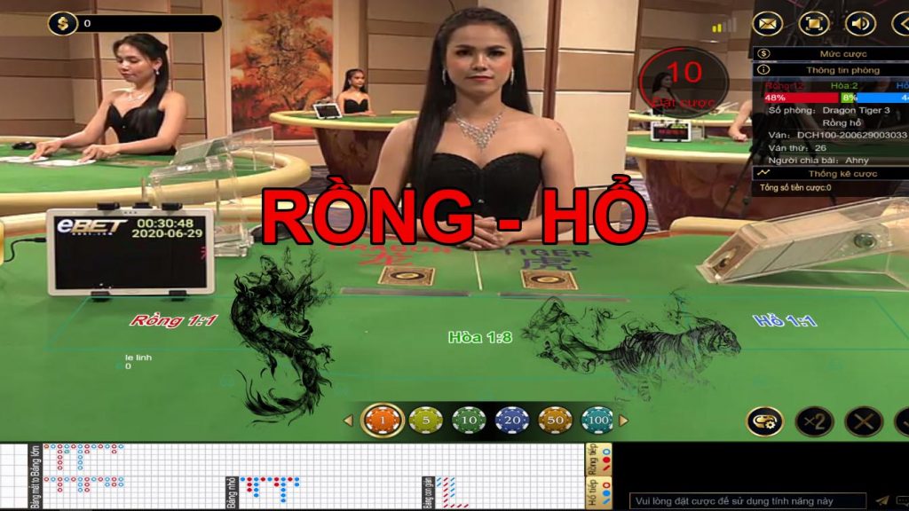 Rồng hổ online 888b
