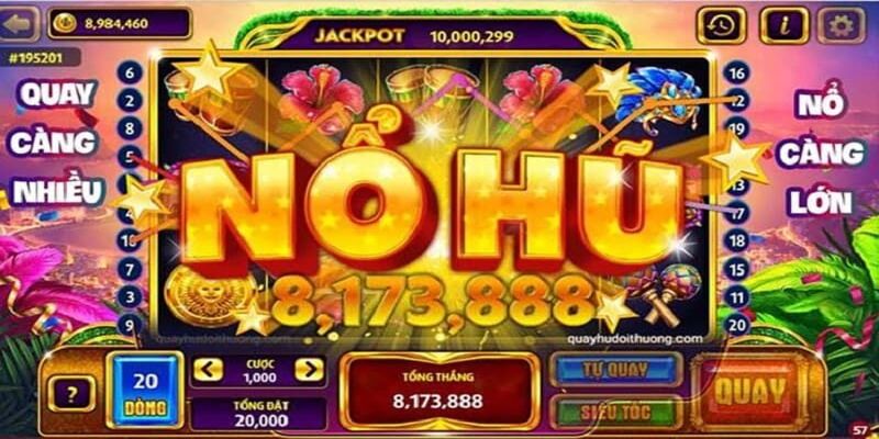 Giới thiệu về slot game – Siêu đập hũ tại 888B