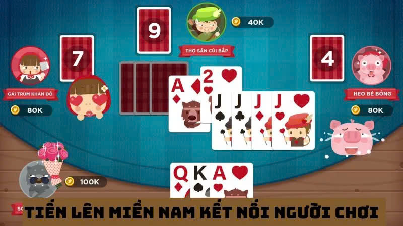 Trường hợp chặt heo trong tiến lên miền Nam apk
